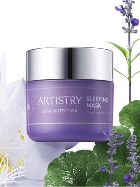 Amway ARTISTRY Skin Nutrition SLEEPING MASK 2.71 fl oz (80mL) ~ New in Box